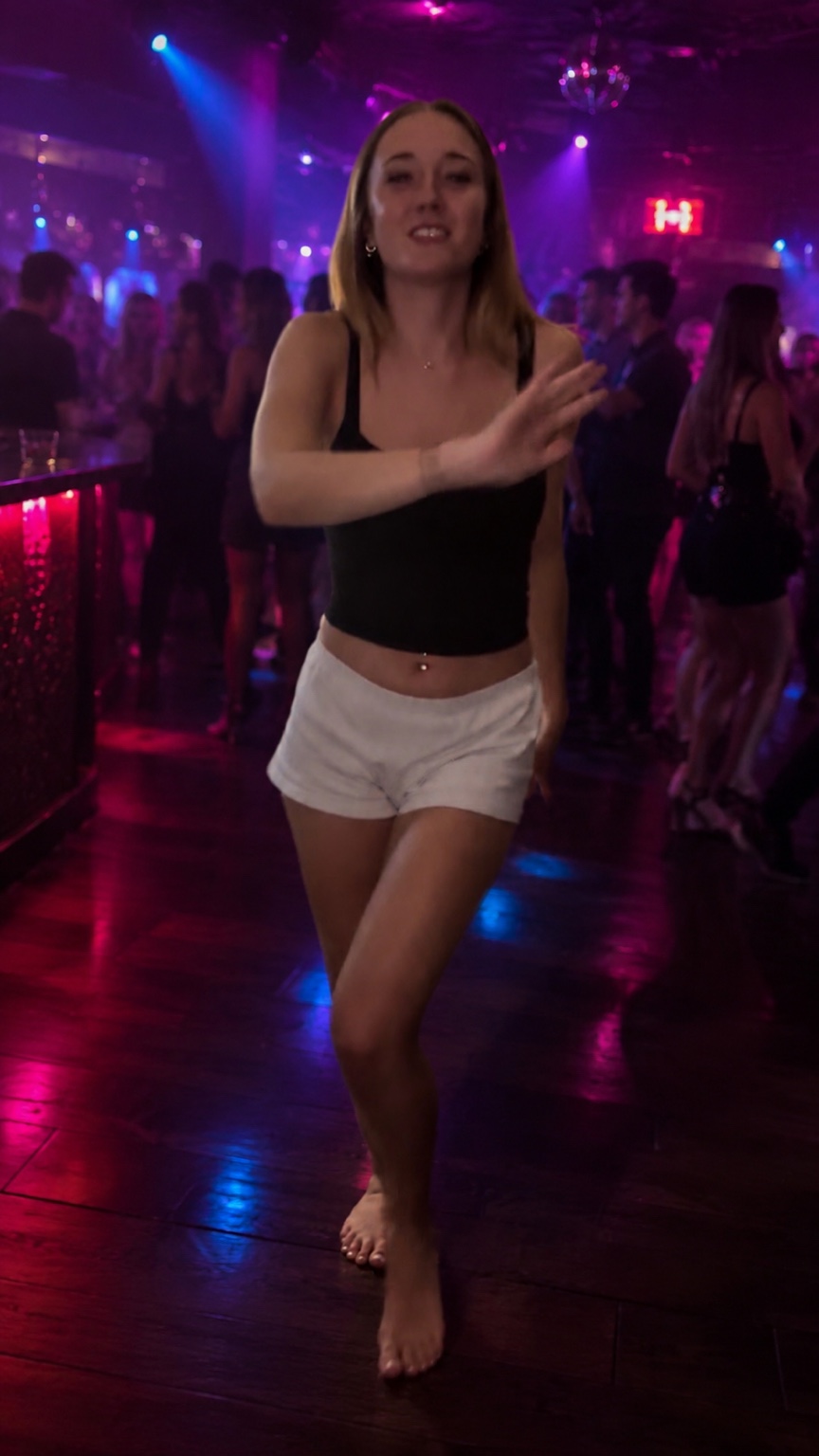 The dance floor was glowing, then you showed up.